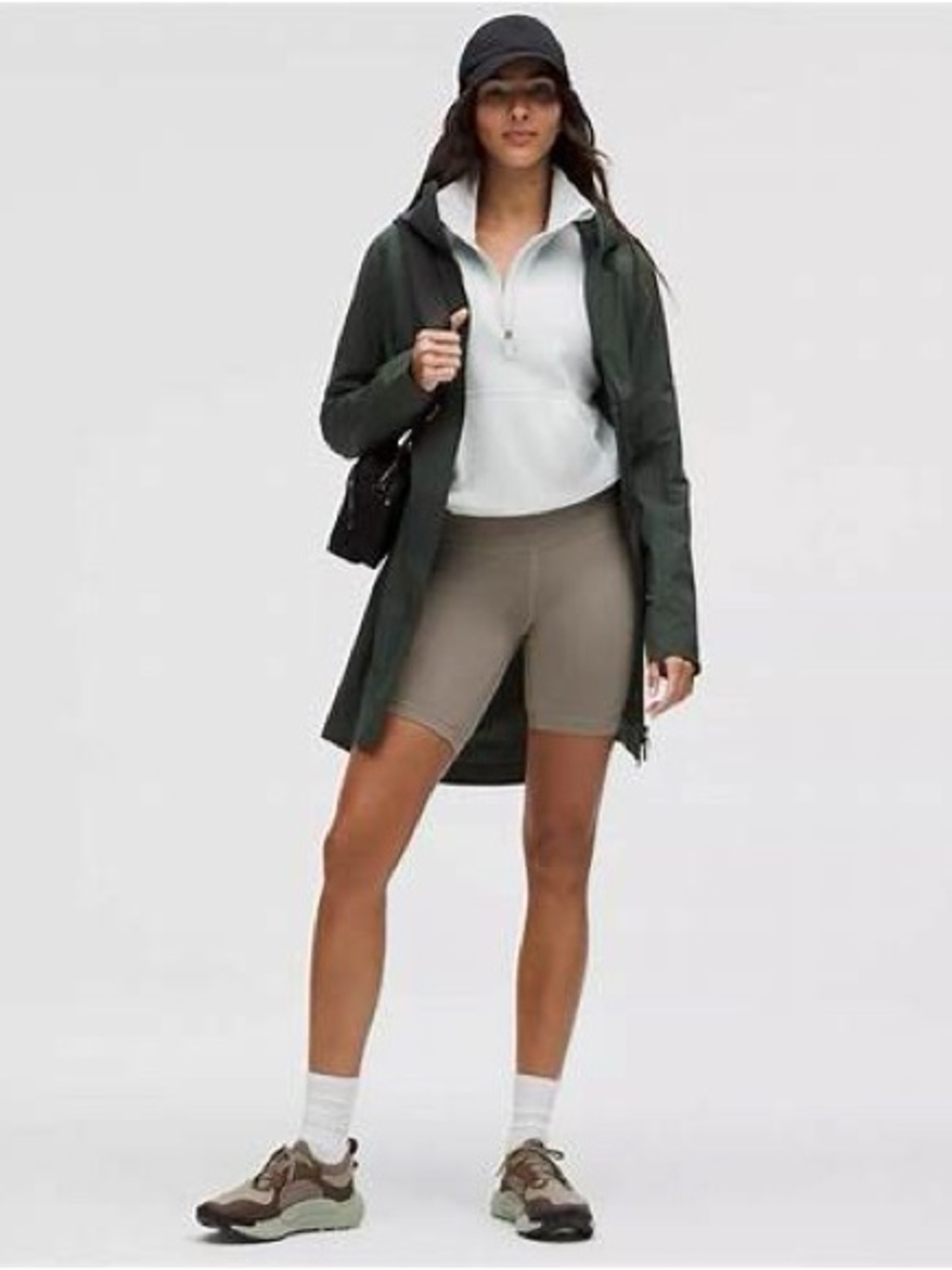 lululemon Rain Rebel Jacket in Rainforest Green
